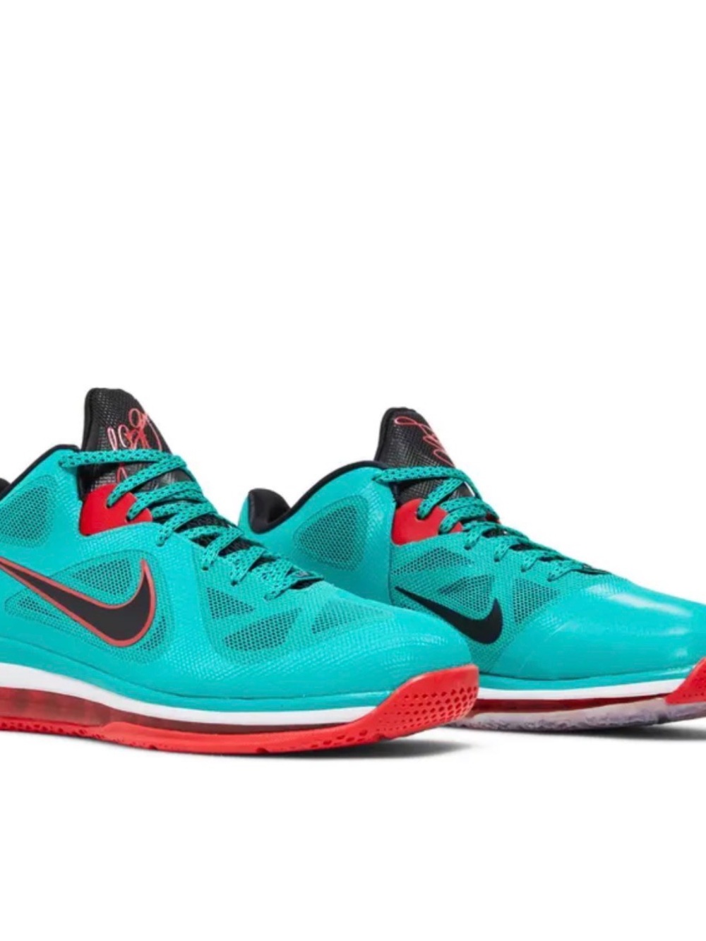 Nike Lebron IX 9 Low New Green Liverpool Men Basketball Shoe PE Rare XI Sz 14
